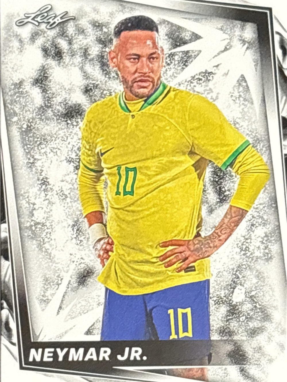 Leaf Neymar Jr Soccer Trading Card